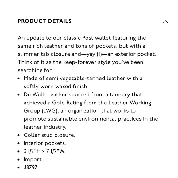 Madewell the post wallet - Picture 14 of 15